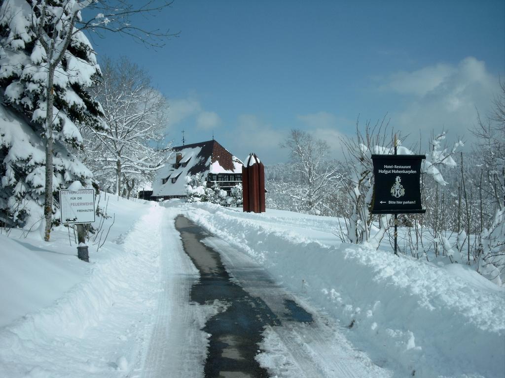 Hotel Hofgut Hohenkarpfen Hausen ob Verena Exterior foto